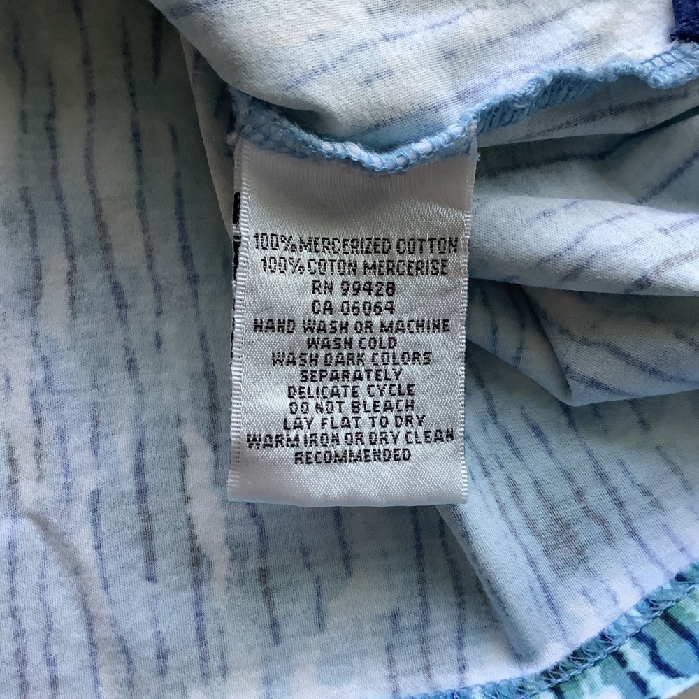 Bugatchi Polo Shirt XL Watercolor Short Sleeve - Picture 5 of 9